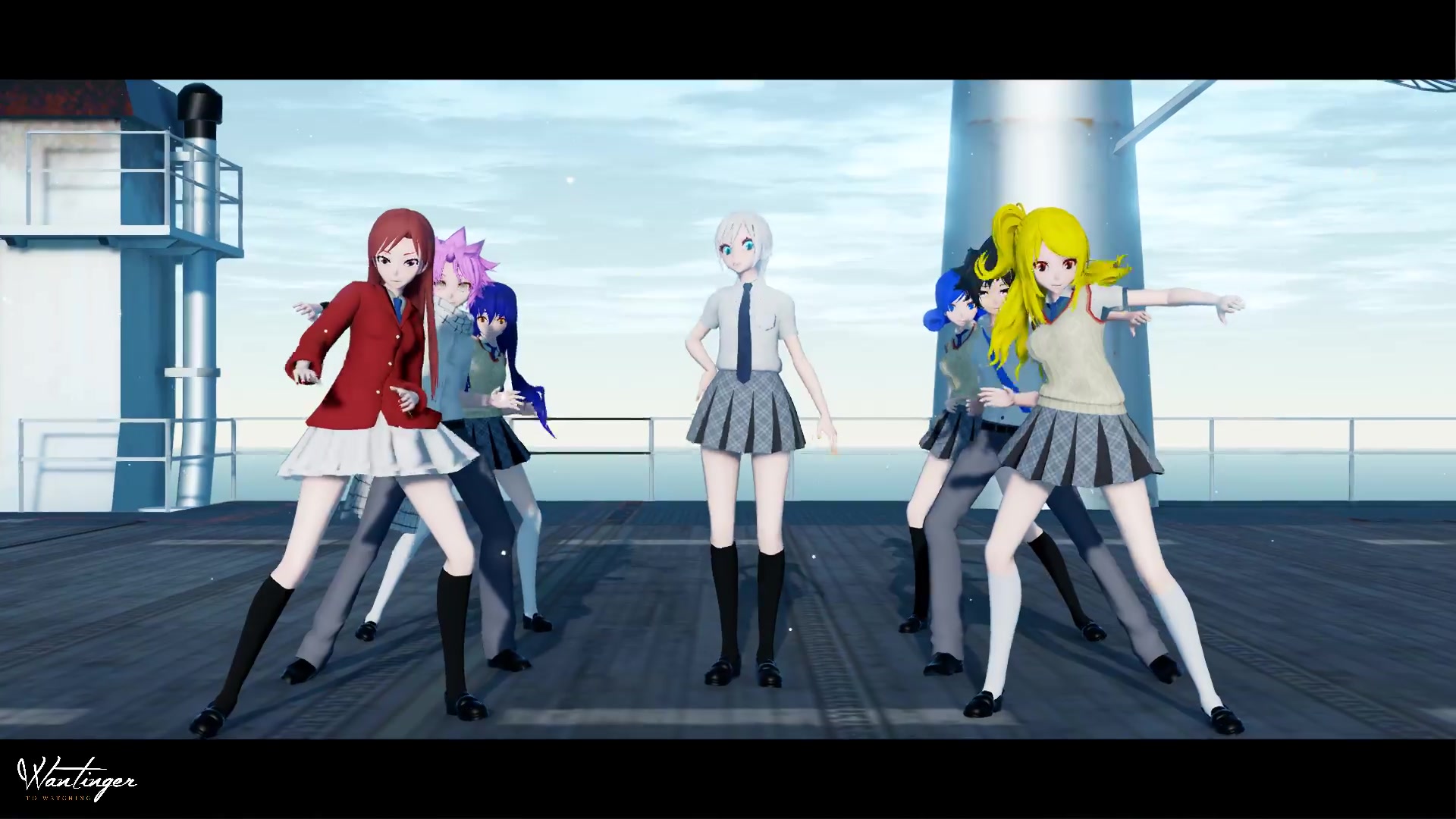 【mmd】dope来袭,菲奥雷王国fairy tail上