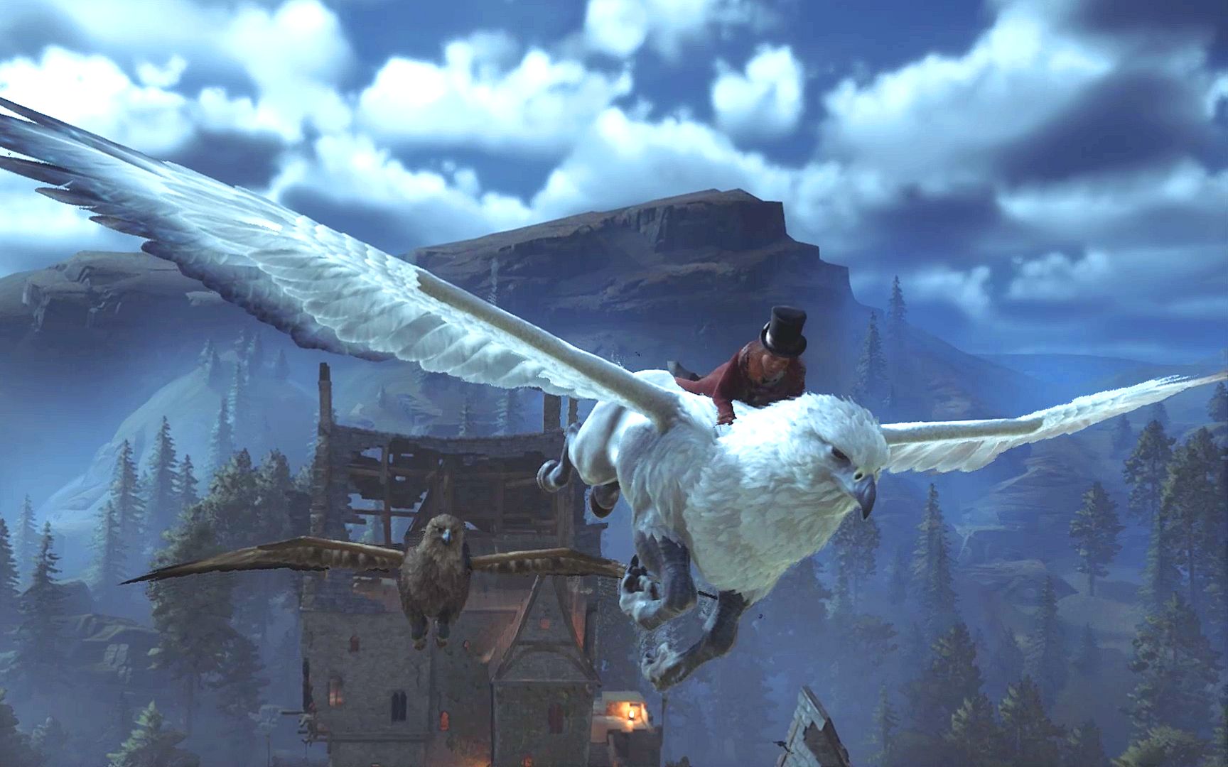 《霍格沃茨之遗》第二十八期黑白双煞鹰马翼兽!