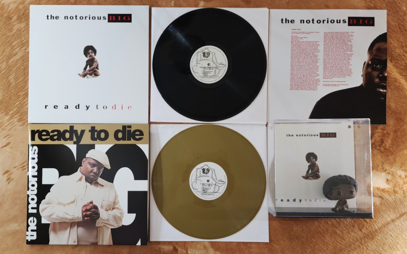 [图][黑膠開箱]Notorious B.I.G.聲名狼藉先生-首輯「Ready to Die準備投胎」雙金膠 2 Gold LP(94/23.5.19)