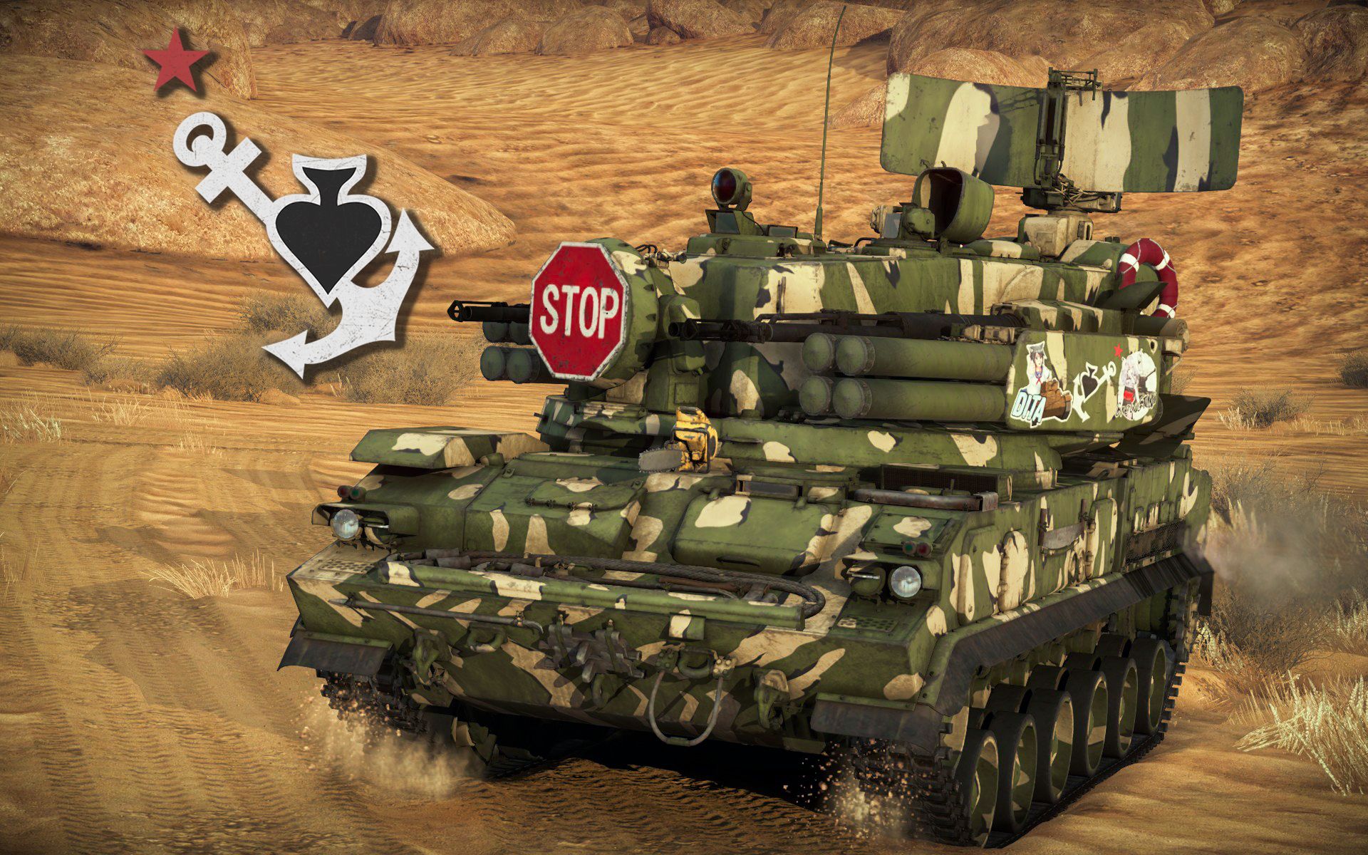 【战争雷霆】陆历 zprk 2s6 通古斯卡炮弹结合防空系统: 实战集锦