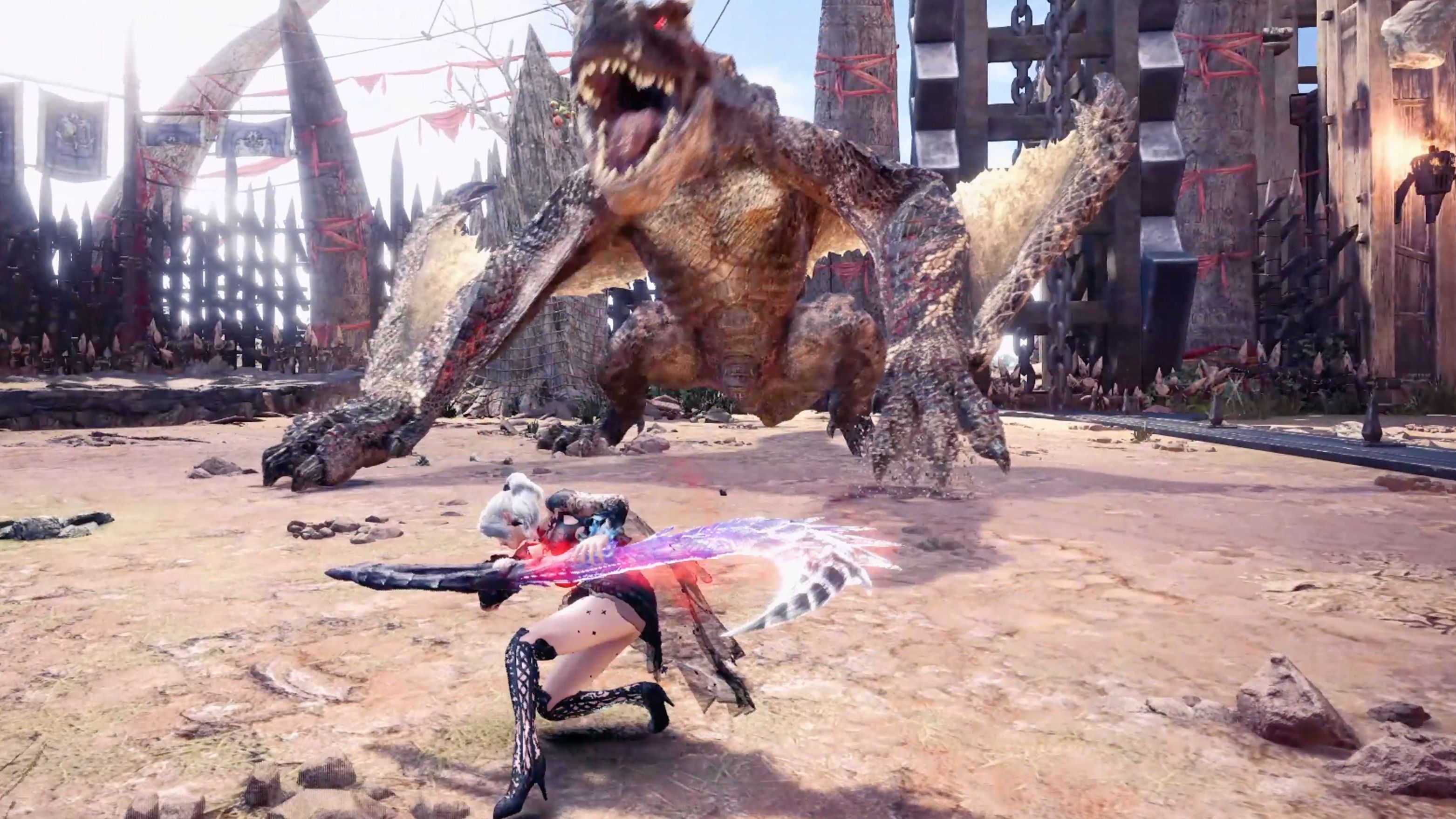 第62期【怪物猎人世界冰原】超精美增高瘦身mod