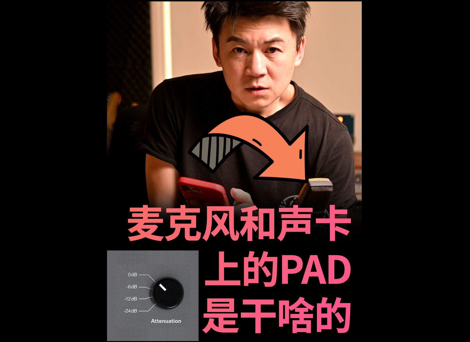 【快速小知识】麦克风和声卡 上的PAD 是干啥的哔哩哔哩bilibili