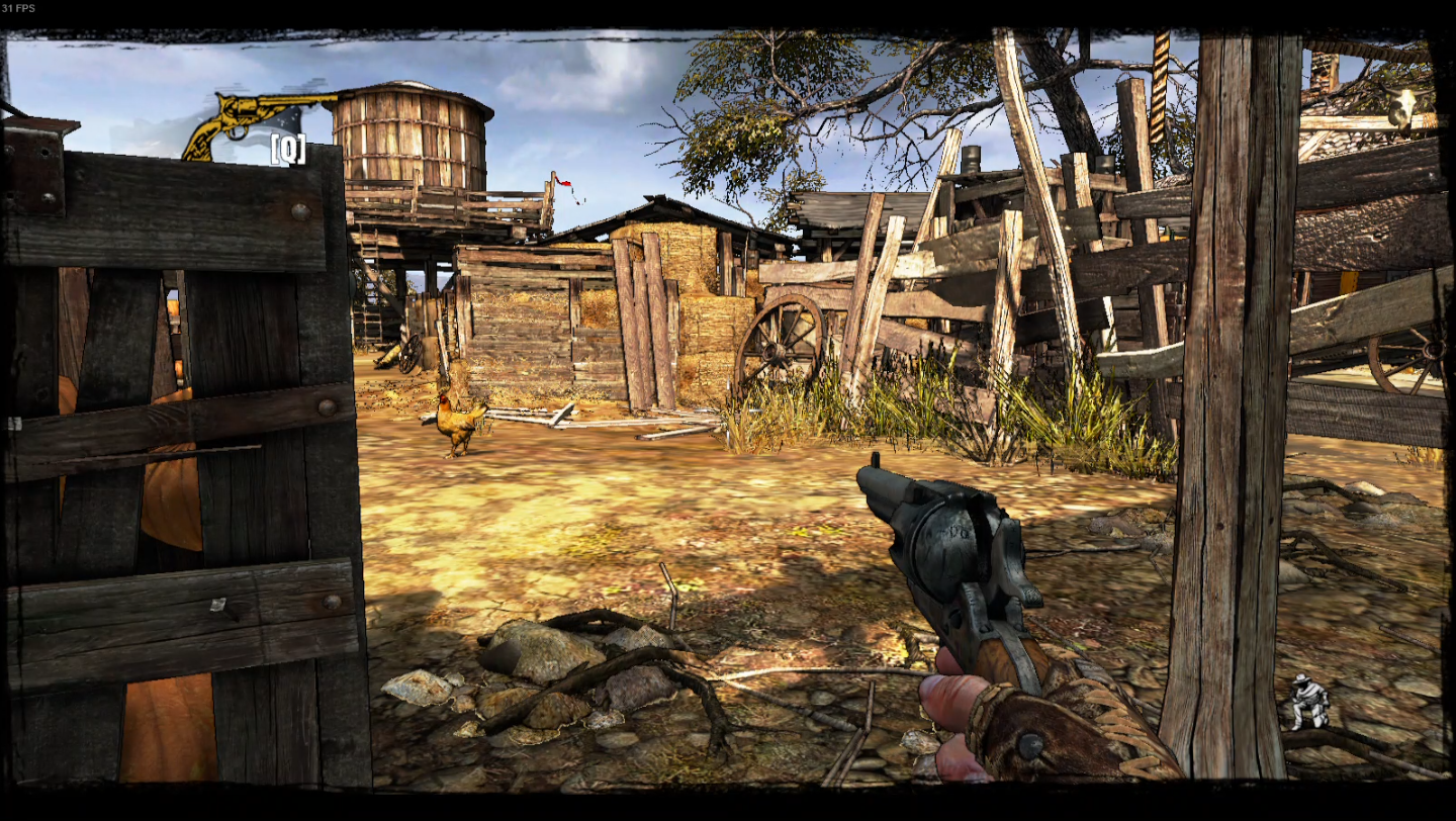 [图]用XBOX手柄和丐版MX350玩Call of Juarez: Gunslinger