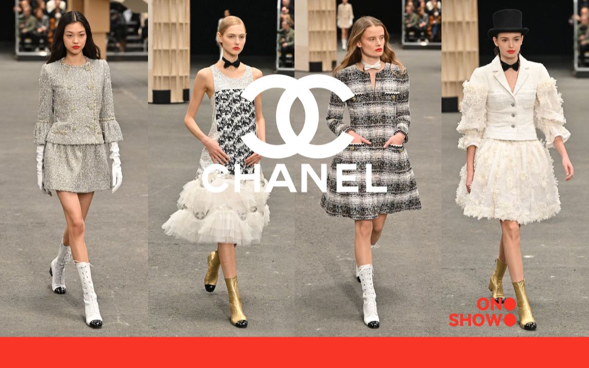 香奈儿CHANEL SpringSummer 2023 Haute Couture Show春夏高级定制时装秀哔哩哔哩bilibili