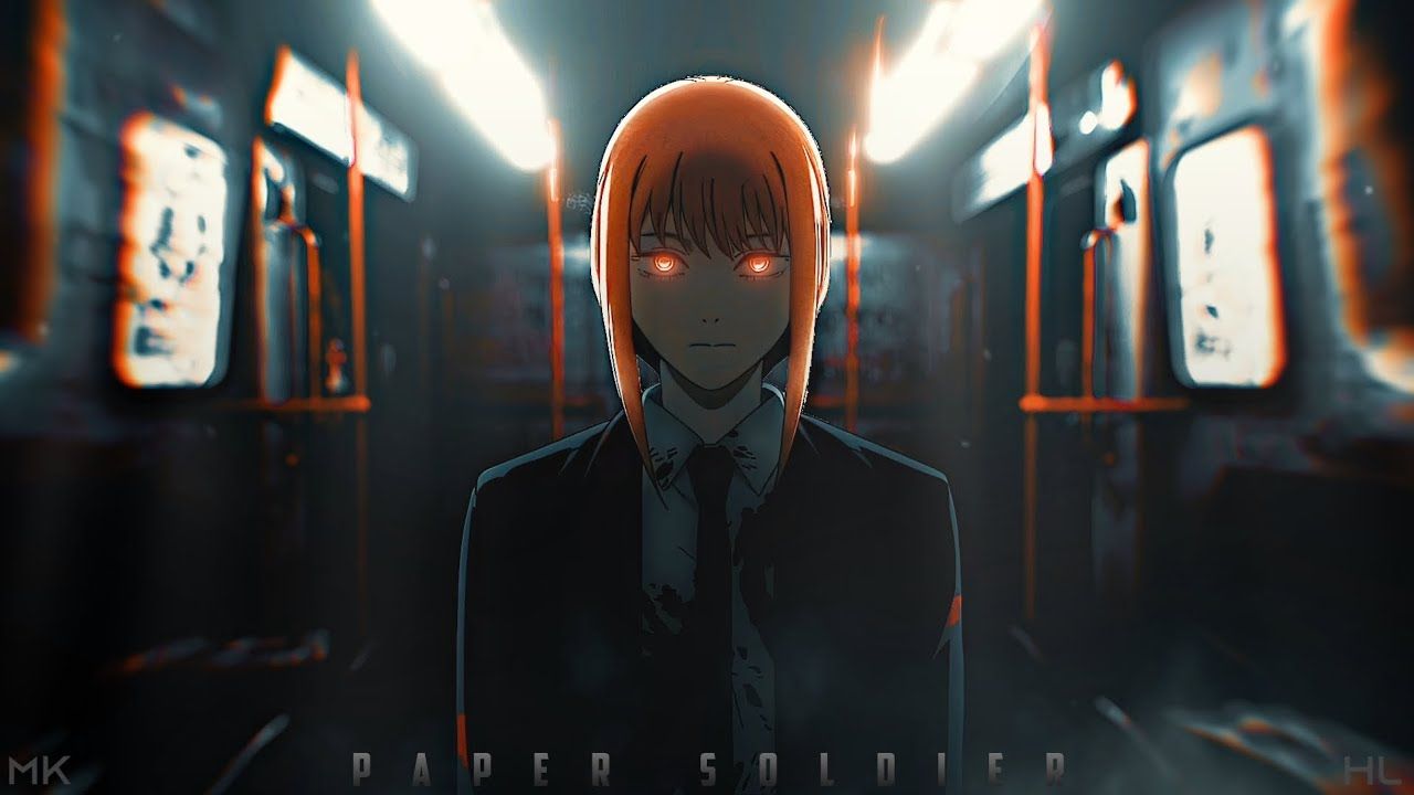 Makima 𐟥𕠠Paper Soldier「Edit/AMV」Alight Motion哔哩哔哩bilibili