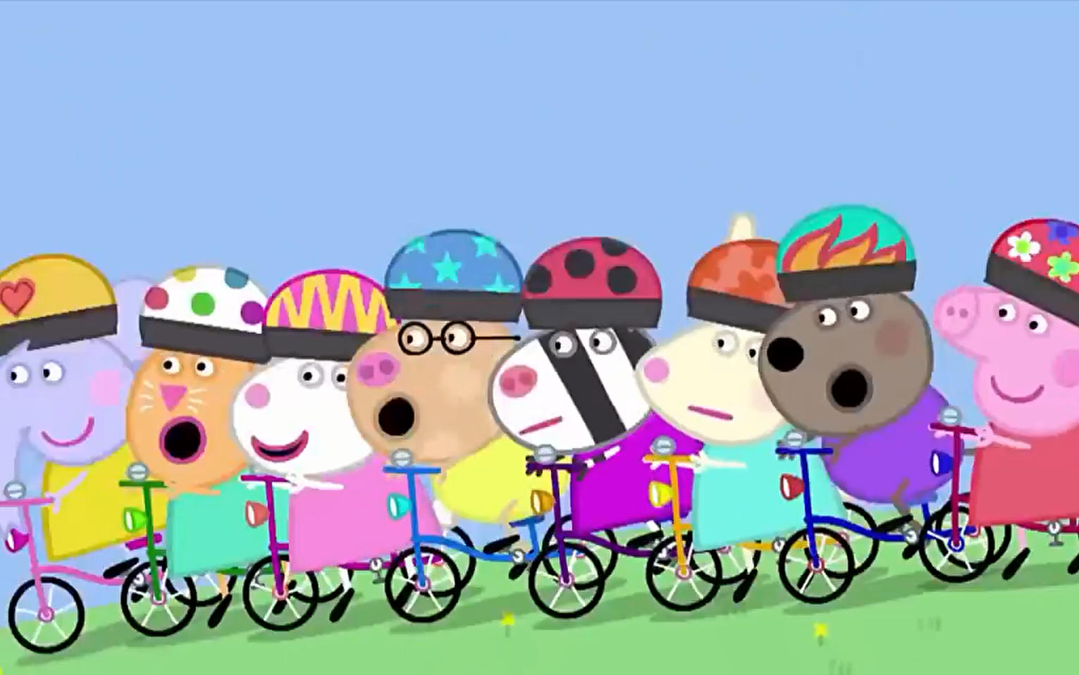 [图]S2 Episode 31 The Cycle Ride 看佩奇 学英语