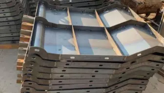 公路防撞墙模具 铁路防护墙模板