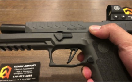 西格绍尔 custom shop p320 max michel 9 毫米