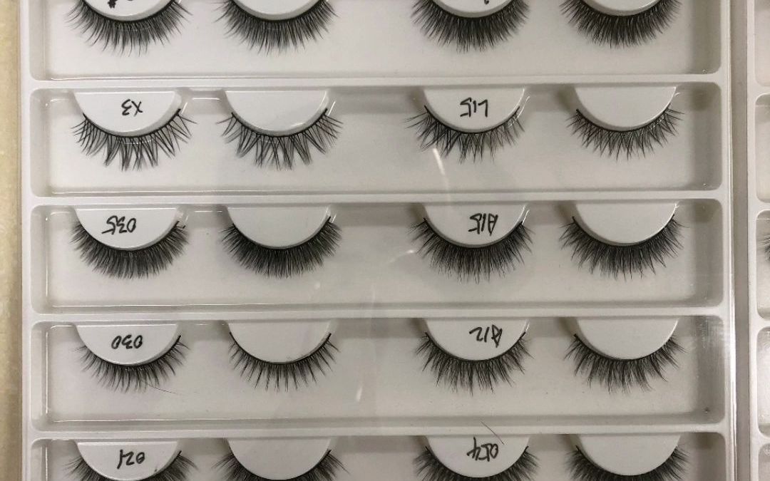 madihah彩妆仿真细软自然交叉假睫毛代加工odm,美睫舒适贴合防水眼