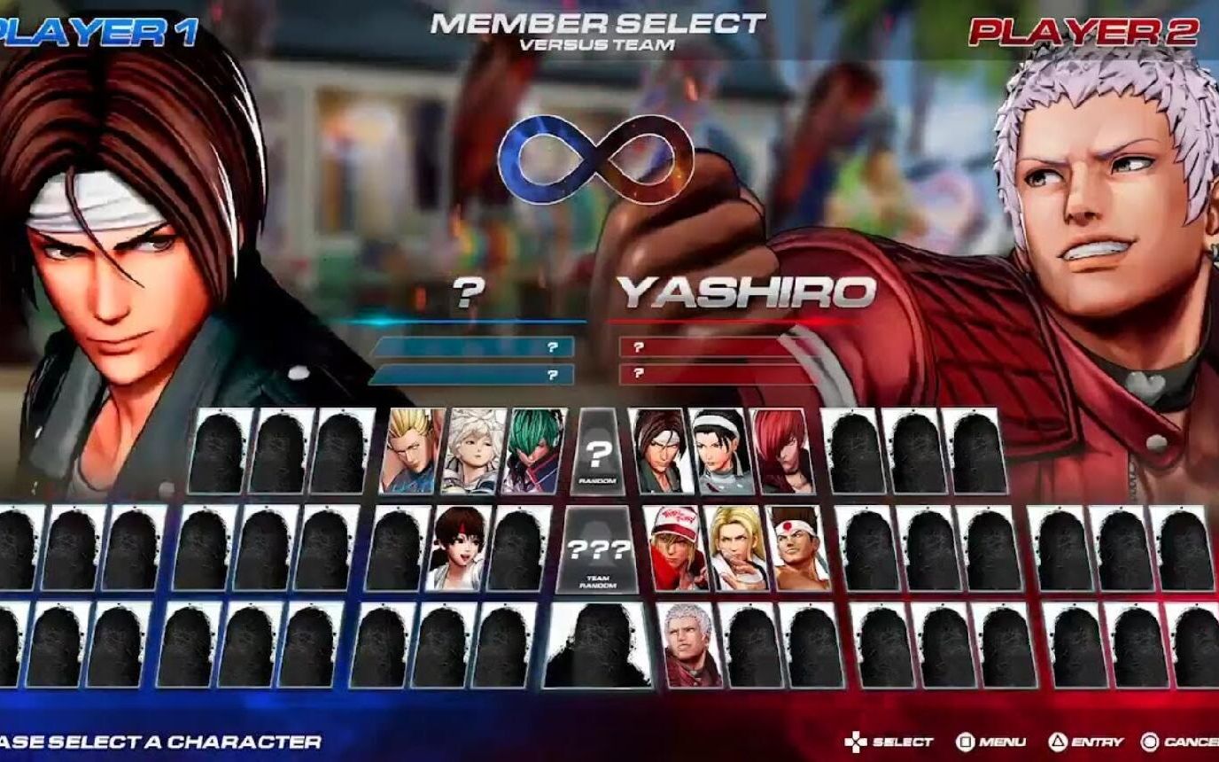 拳皇15选人界面疑似泄露总共有多少角色呢