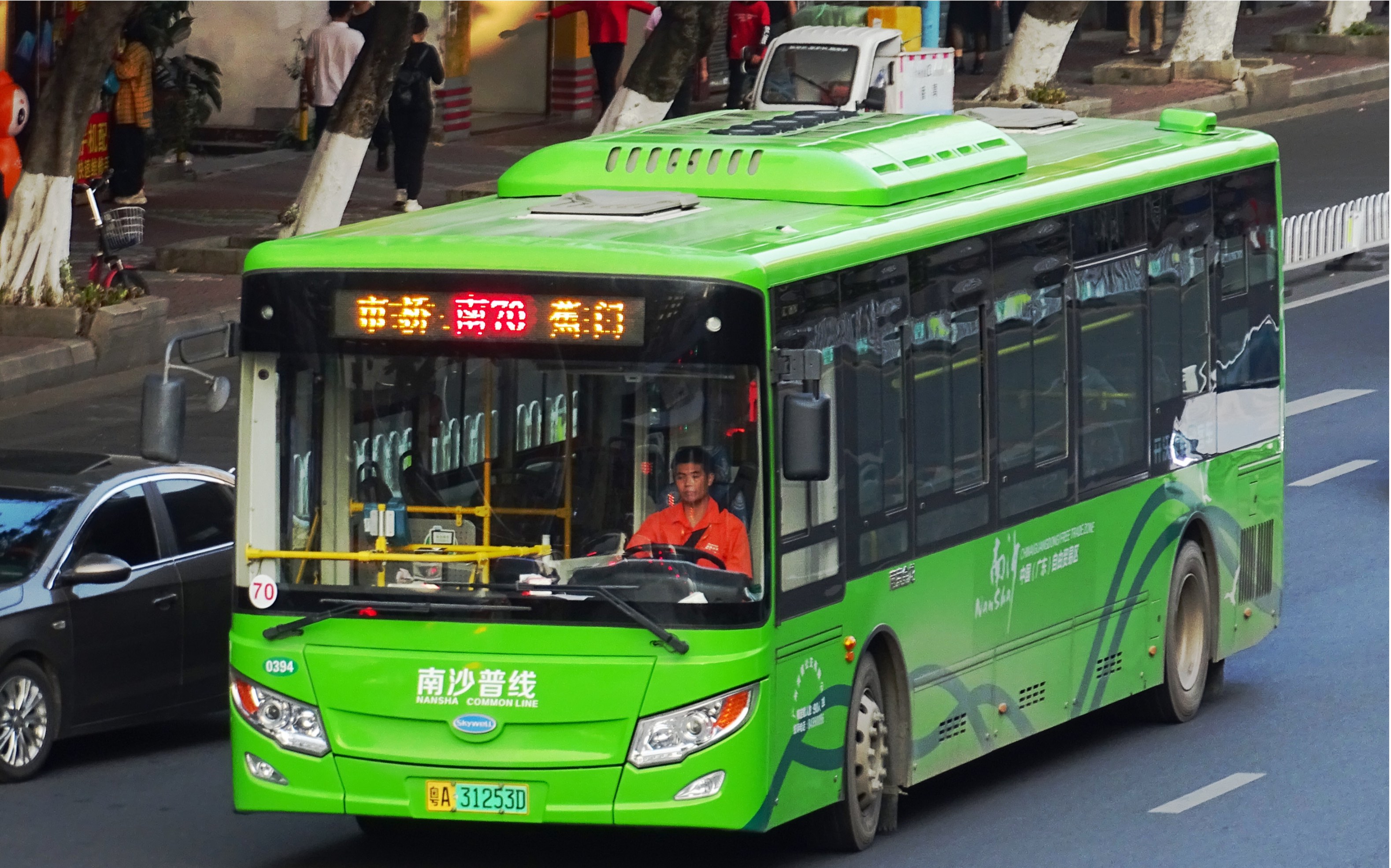 ep35 广州公交 南70 市桥汽车站→蕉门公交总站