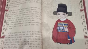 鹰父上传）《Q版大明衣冠图志》卷之五文武官冠服_哔哩哔哩_bilibili