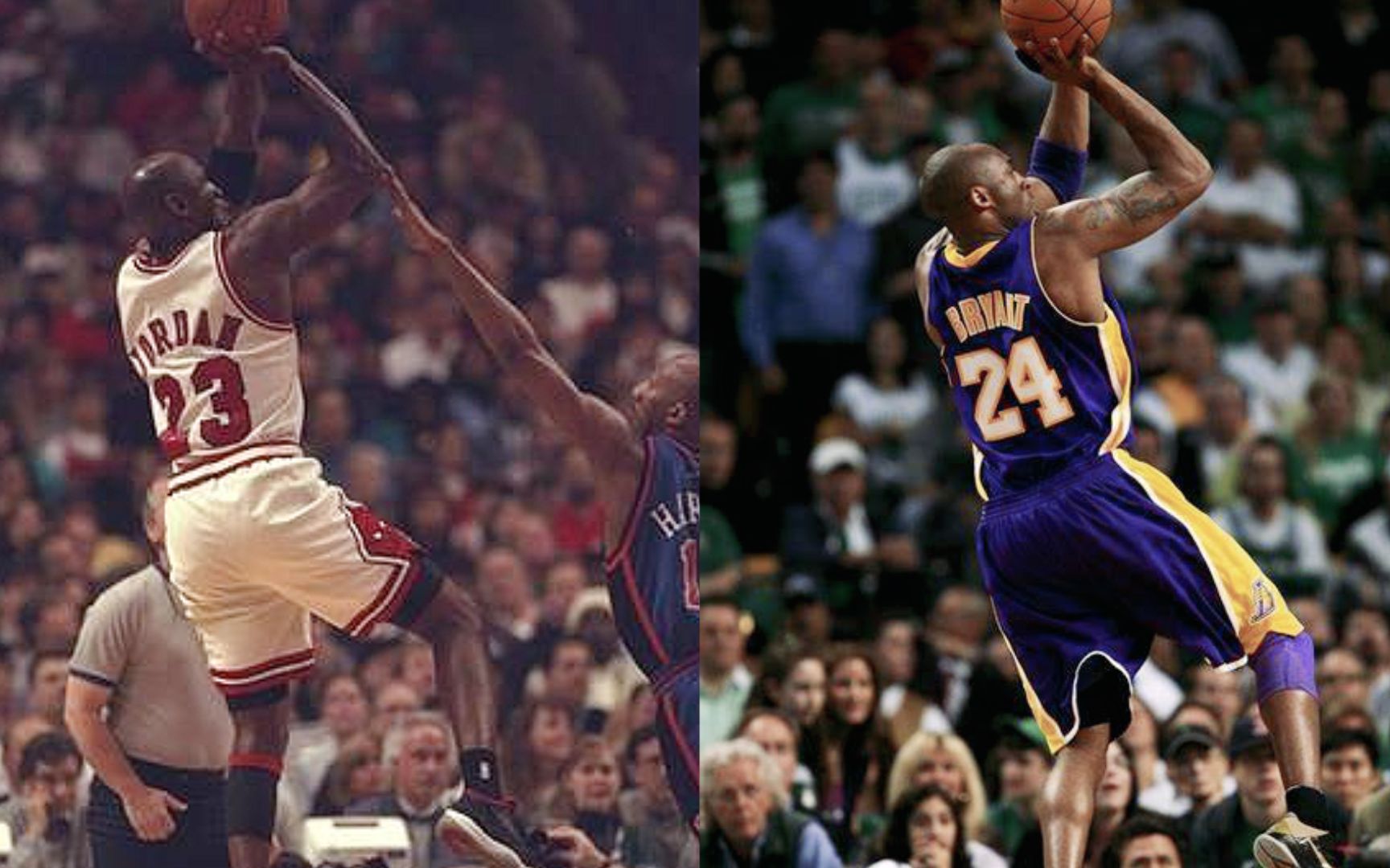 科比投篮美如画,乔丹就是那幅画