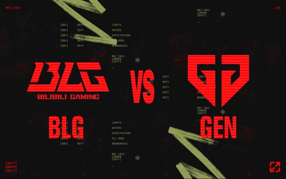 [图]【韩语中字】今年节目效果最炸裂的一局 LCK披萨!! 韩国解说看 BLG VS GEN G 第三场