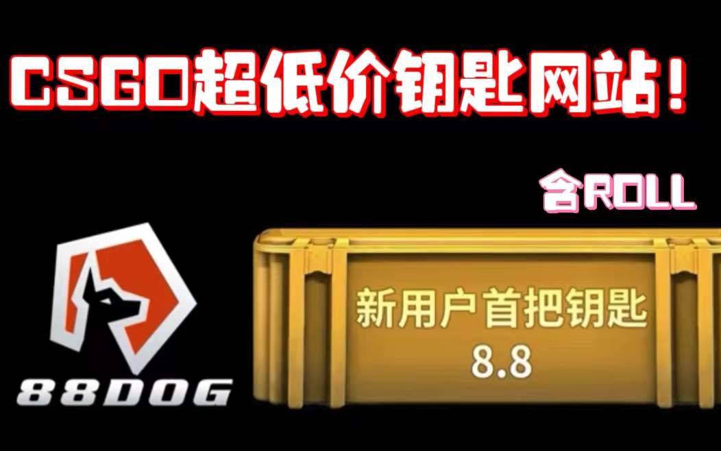 【CSGO】8.8块买钥匙!超低价钥匙网站推荐