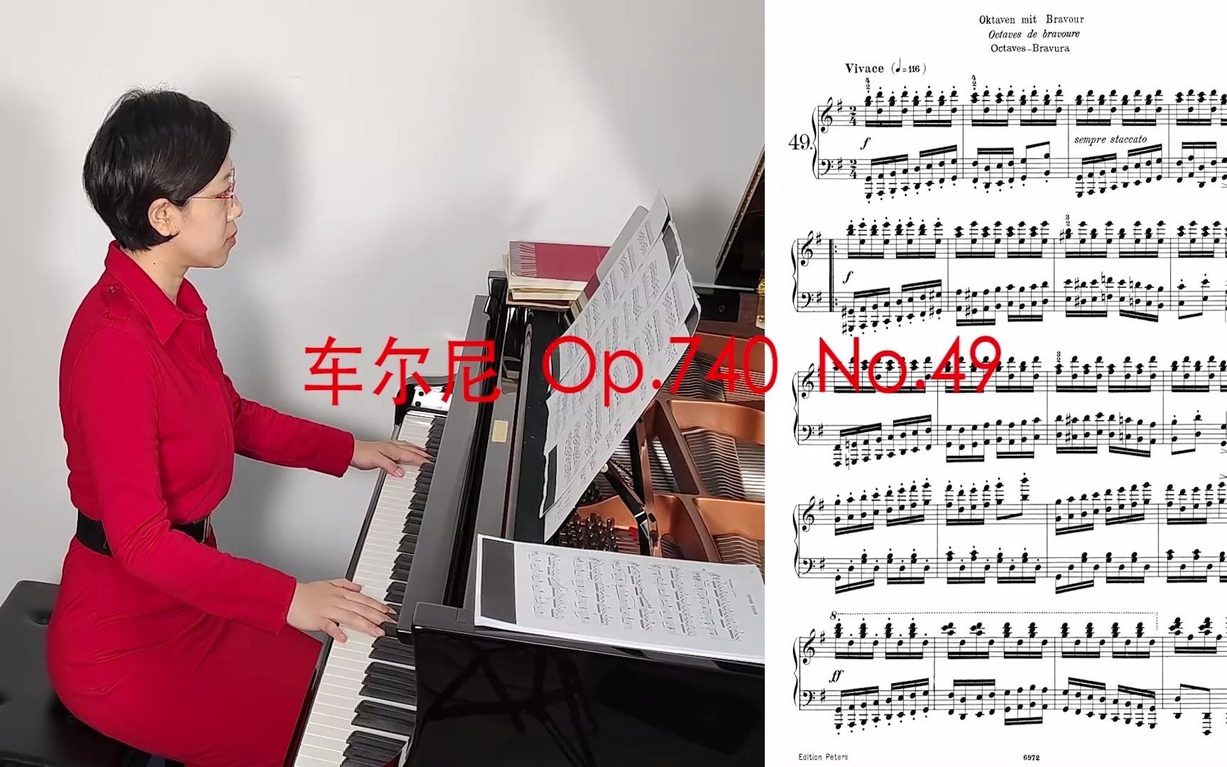 [图]【钢琴】艺考常选曲——车尔尼740第49首