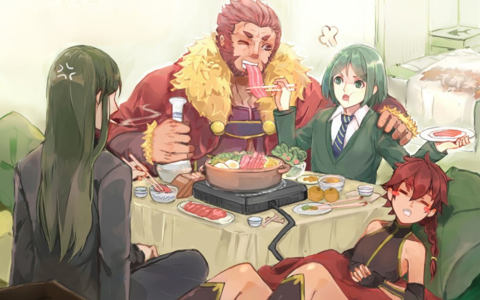 【fate/同人】帝韦伯cp虽短但甜的小日常!