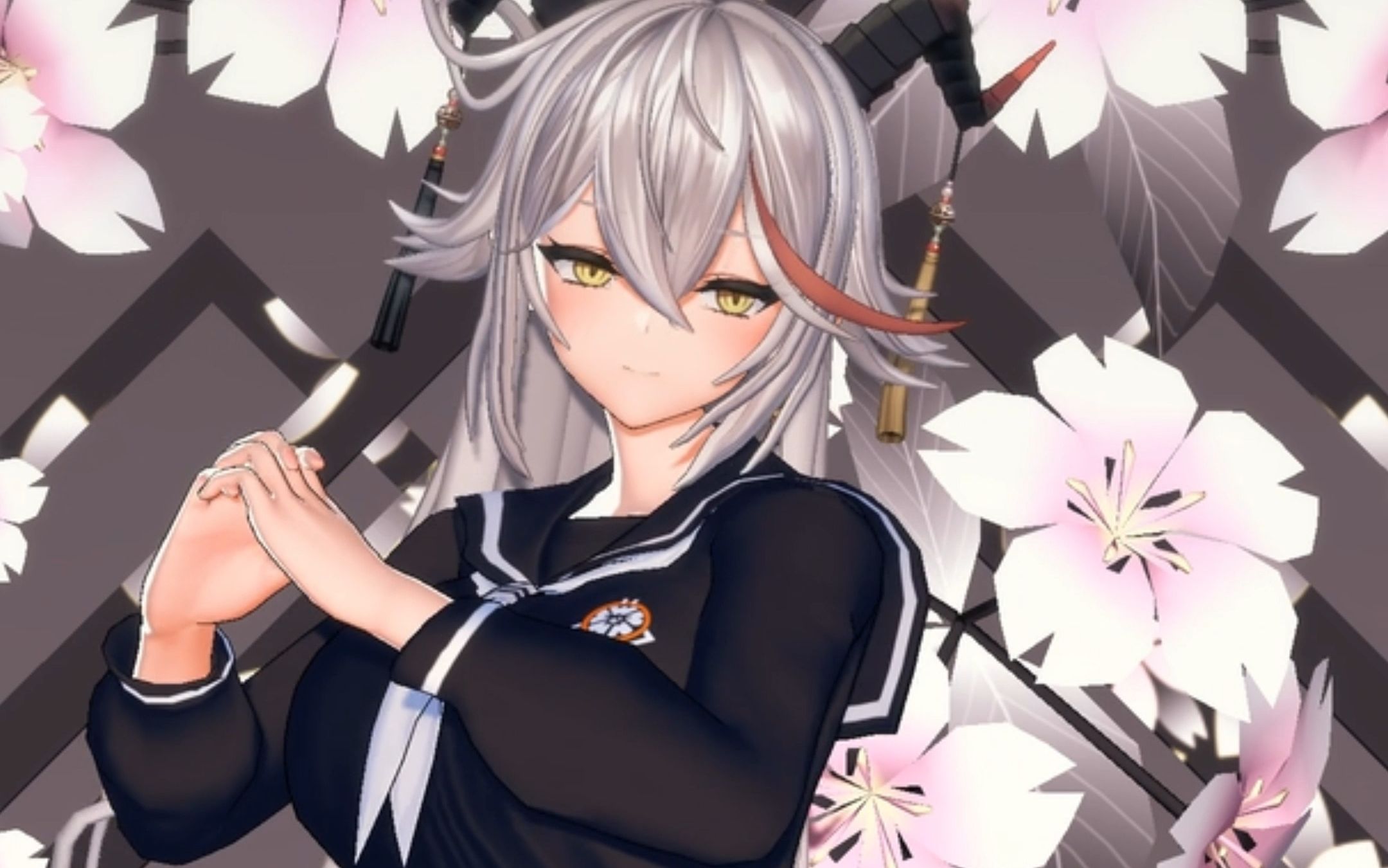 是jk埃吉尔呀【碧蓝航线/mmd】