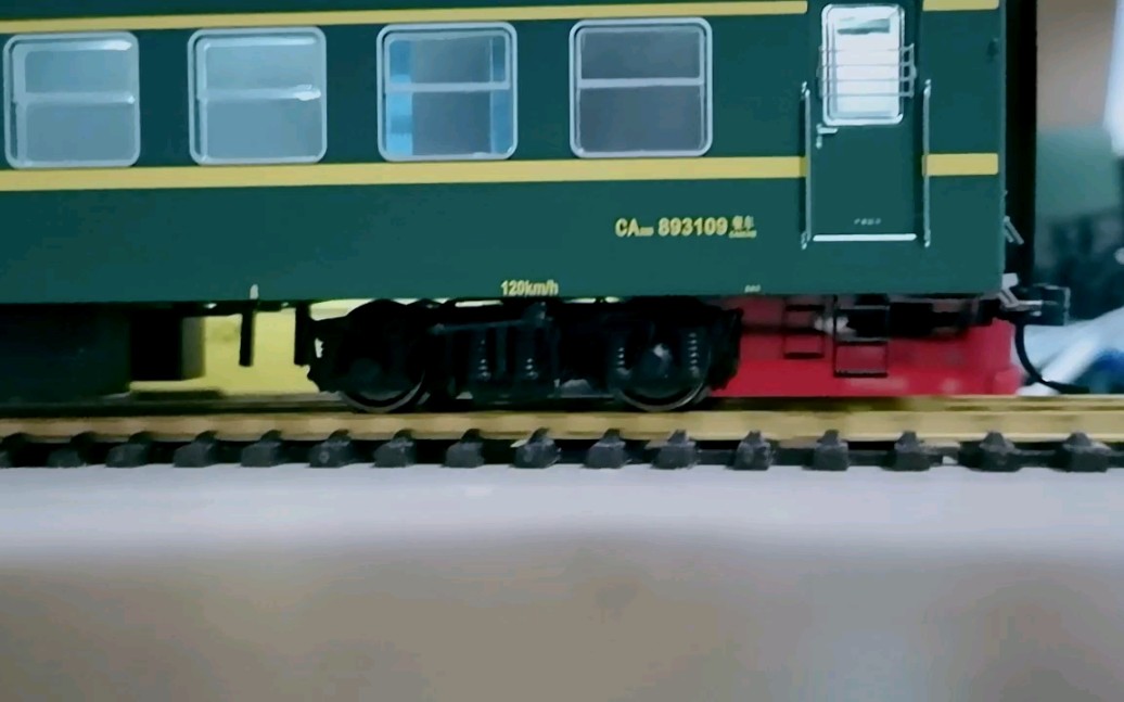 ho比例火车模型之n2725b客车餐车