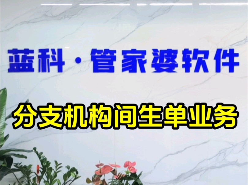 管家婆分销ERP功能讲解:分支机构间生单业务#蓝科智数 #佛山管家婆软件 #佛山管家婆5S体验中心 #佛山管家婆服务中心 #分销ERP哔哩哔哩bilibili