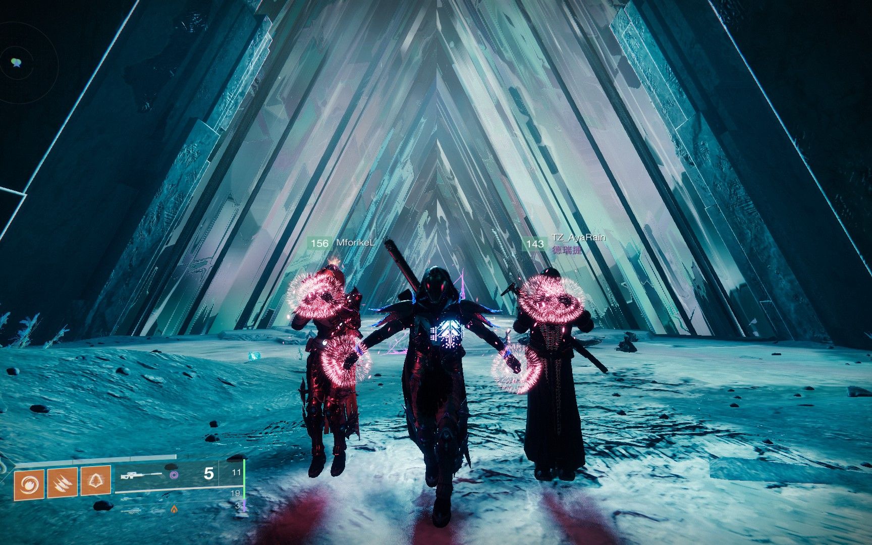 命运2宿怨赛季三人玻璃拱顶剪辑版