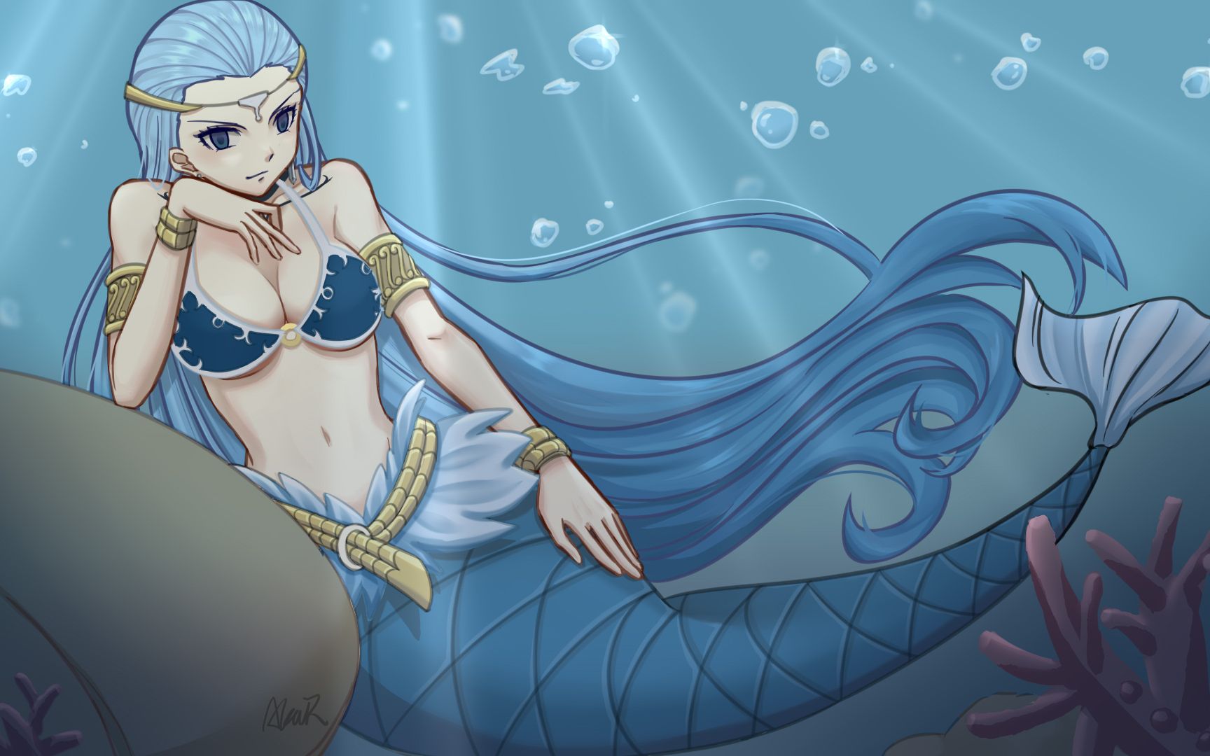 活动  【板绘过程】直播录屏|从0开始的水瓶座阿葵亚诞生过程