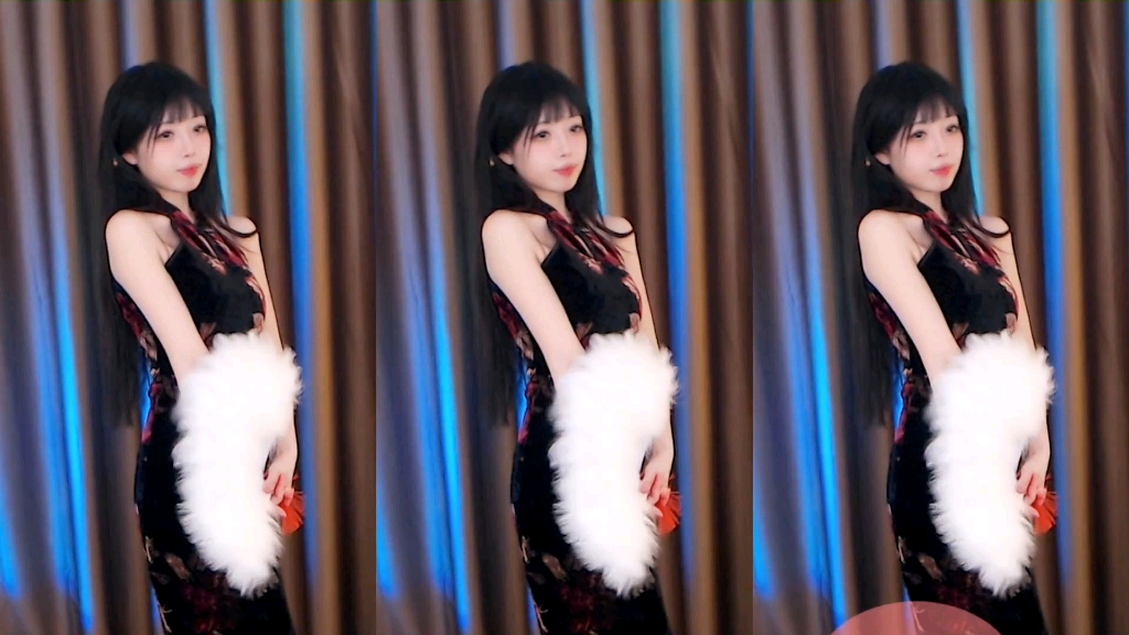 【变态辣惠子酱】黑长直旗袍跳《大喜》