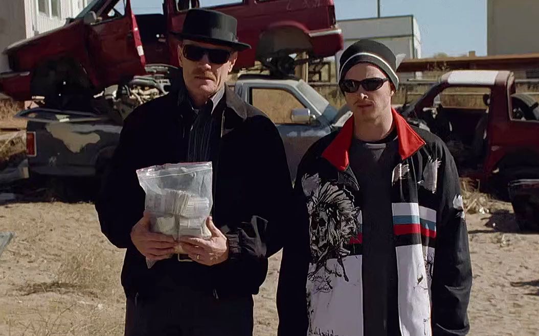 【绝命毒师】老白和小粉这组cp实在是太可爱了