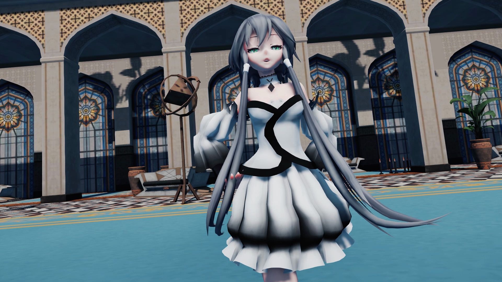 【洛天依 黑白裙-我的新衣】_哔哩哔哩 (゜-゜)つロ 干杯~-bilibili