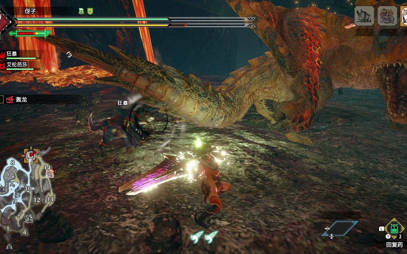 活动作品怪物猎人崛起集会所下位大剑轰龙