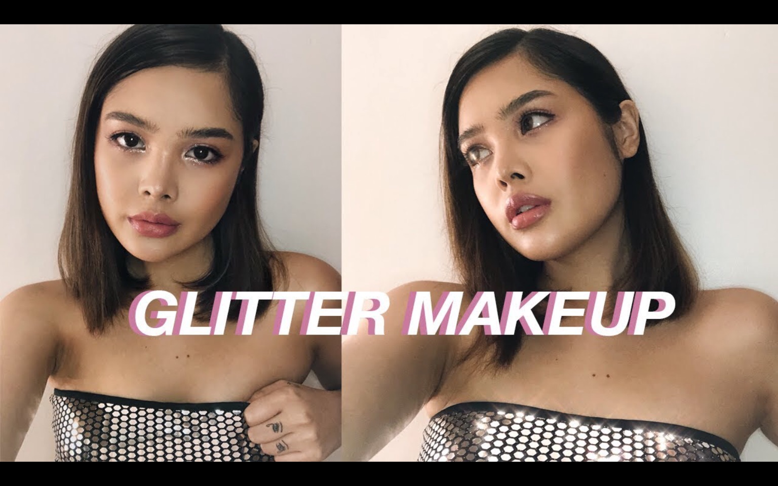 【Bea Marin】亮片光泽感妆容分享 | Glowy Glitter Makeup Look哔哩哔哩bilibili