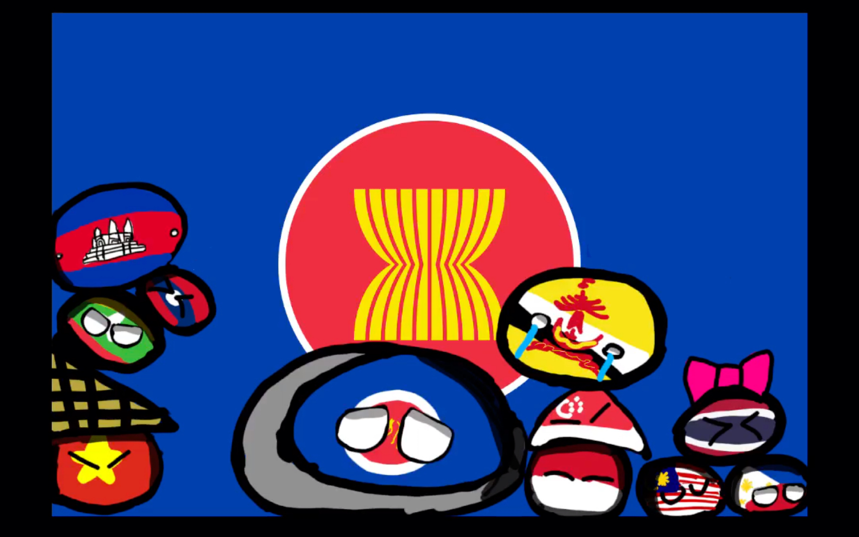 (波兰球)东盟一家子