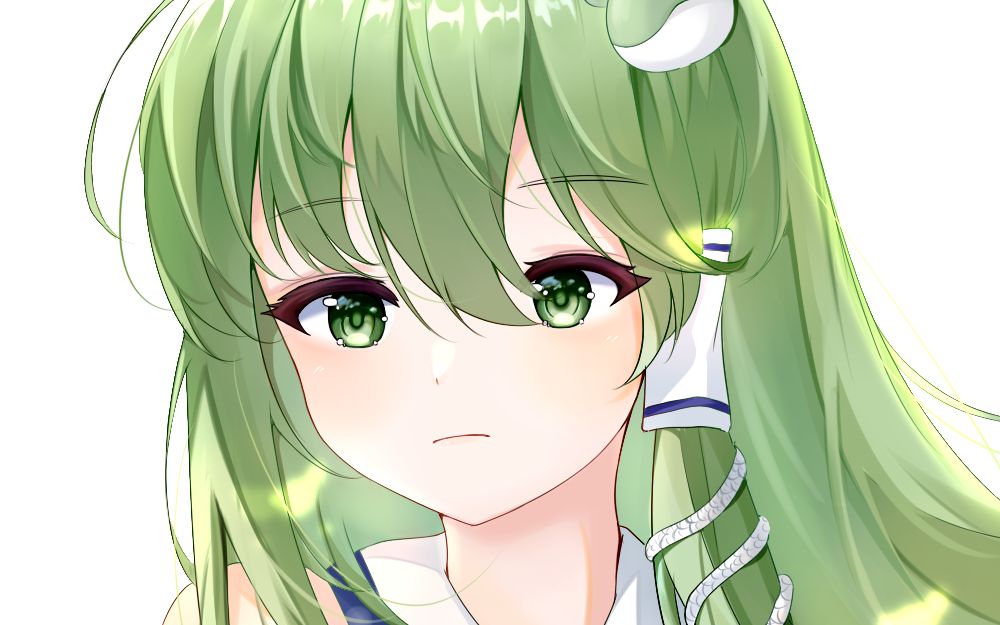 【绘画过程】东风谷早苗