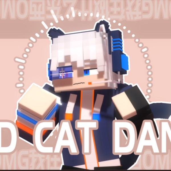 Sad Cat Dance 🐱 Minecraft Cow