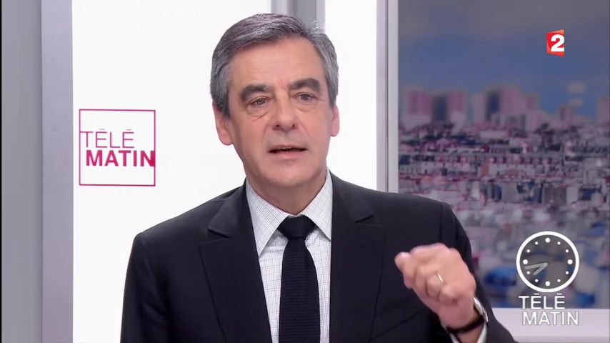 [图]【法语精听】" Macron n'a pas la carrure pour être Président" François Fillon