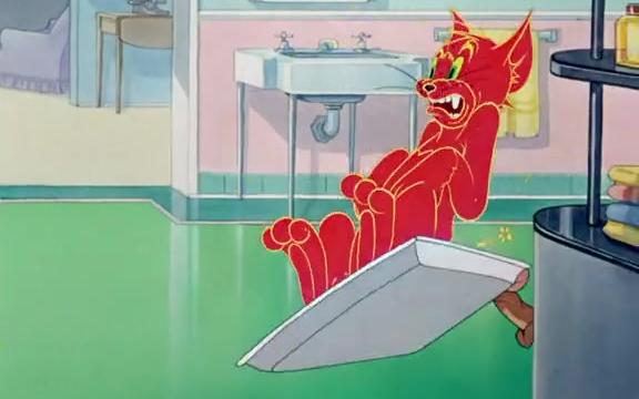 猫和老鼠_jerry帮助tom治疗红"逗"