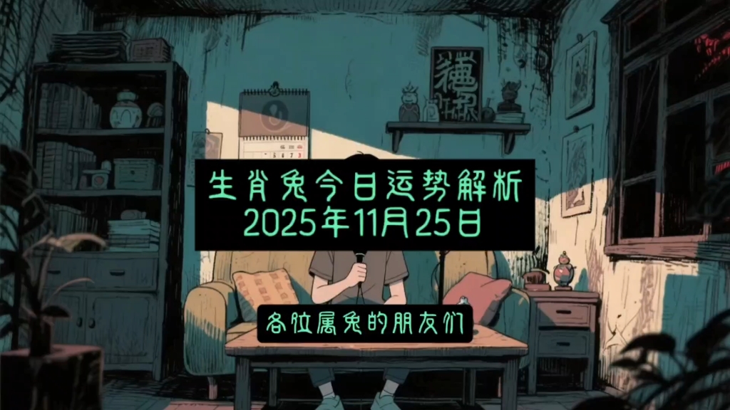 属兔生肖每日运势(属兔的每日运势)