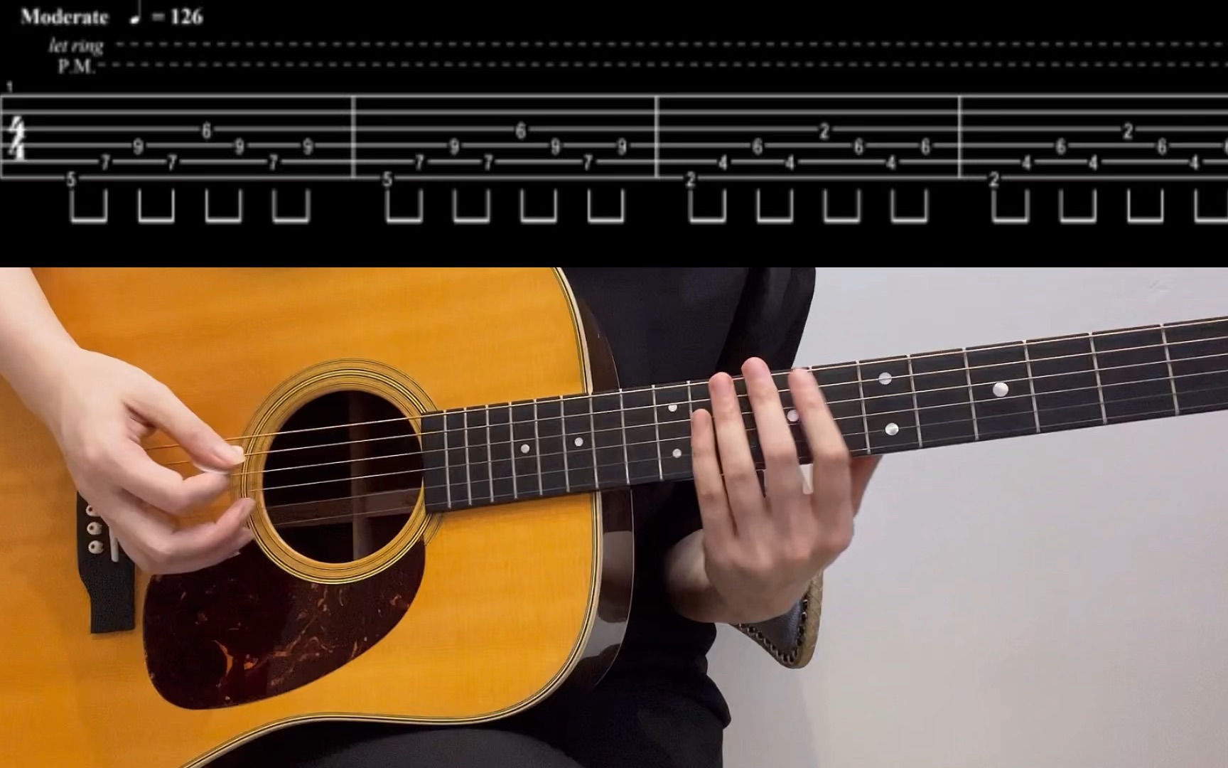 常俞教你弹吉他|经典片段乐句《every breath you take》 附谱