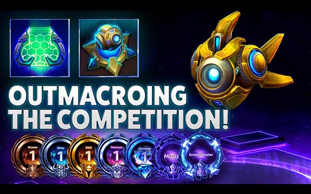 普罗比斯 Probius Null Gate  OUTMACROING THE COMPETITION!  B2GM哔哩哔哩bilibili风暴英雄