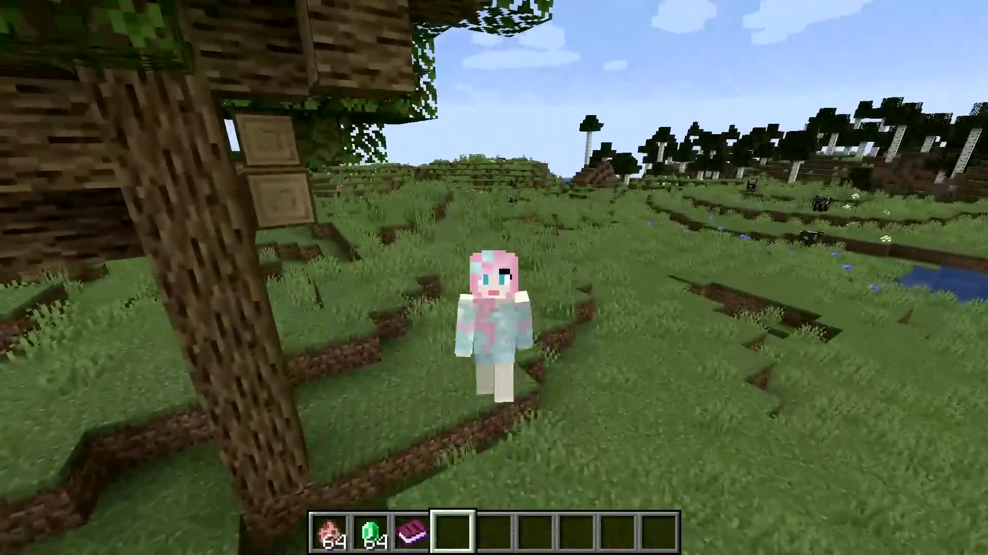 我的世界:当小猪变成存钱罐!绿宝石全部藏起来!