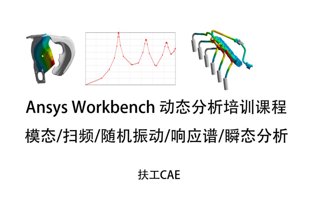 Ansys动态分析培训模态/扫频/随机振动/响应谱/瞬态哔哩哔哩bilibili