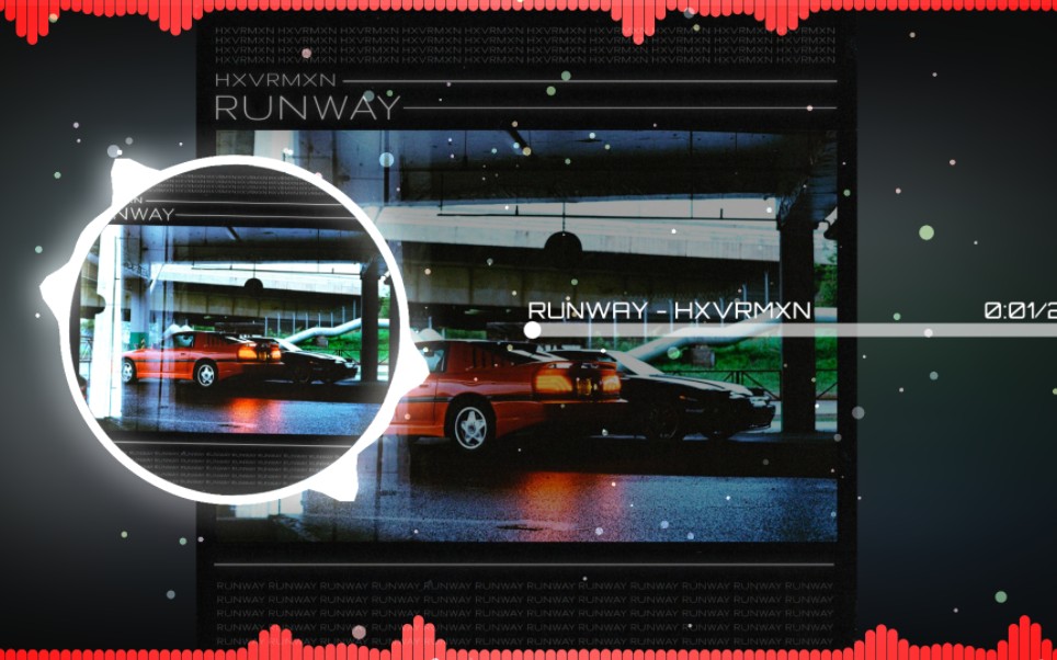 [图]【PHONK】“准备好漂移了吗⚡”神作RUNWAY - HXVRMXN音乐可视化