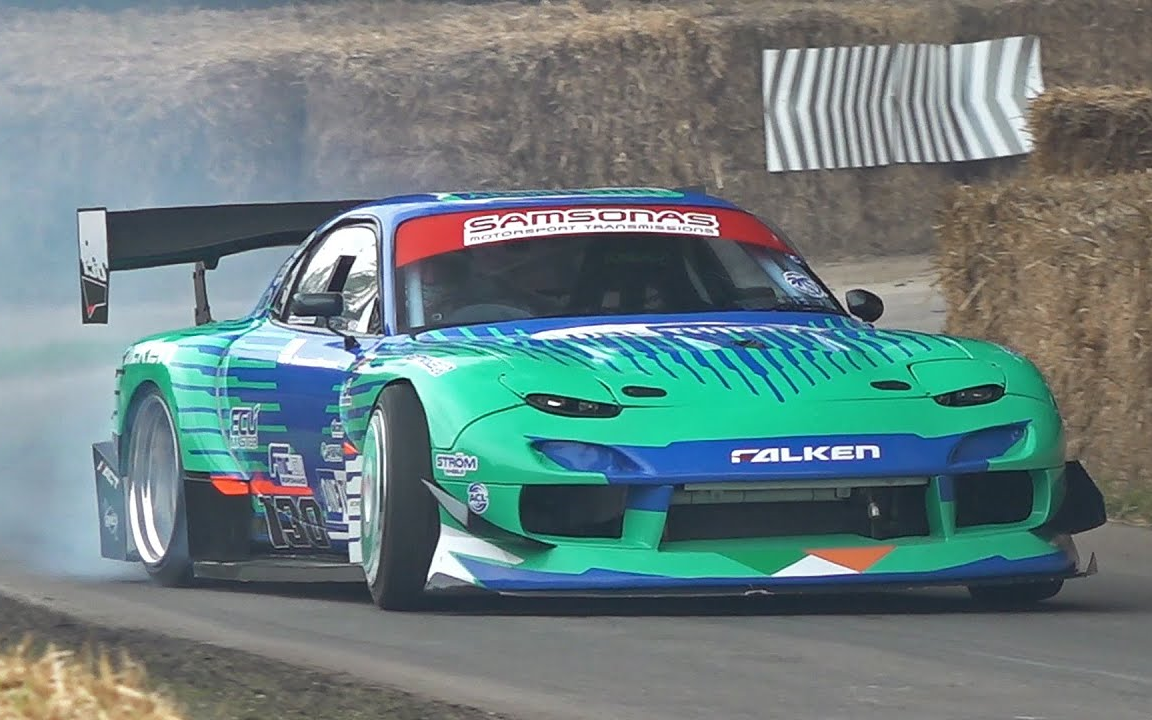 2024 年古德伍德速度节第 4 天精选 | 撞车事故,维斯塔潘,f40 lm,oil