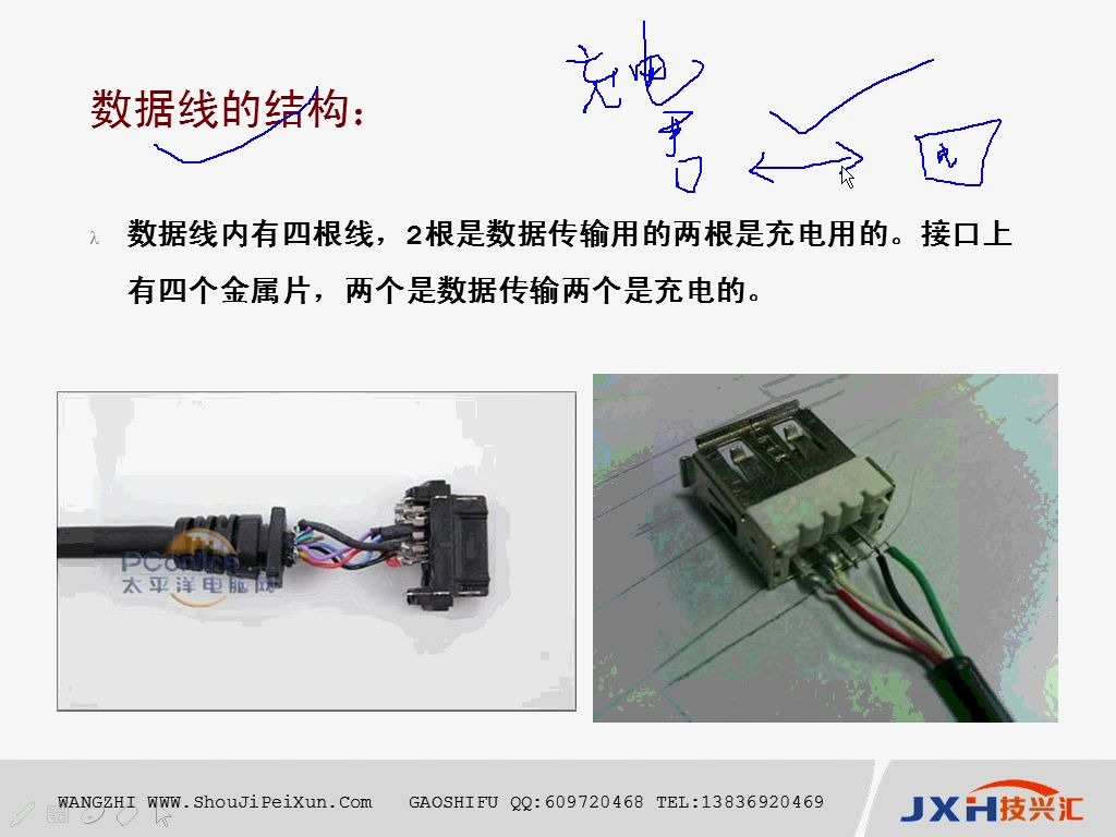 手机数据线的结构、技兴汇、手机专业维修培训哔哩哔哩bilibili