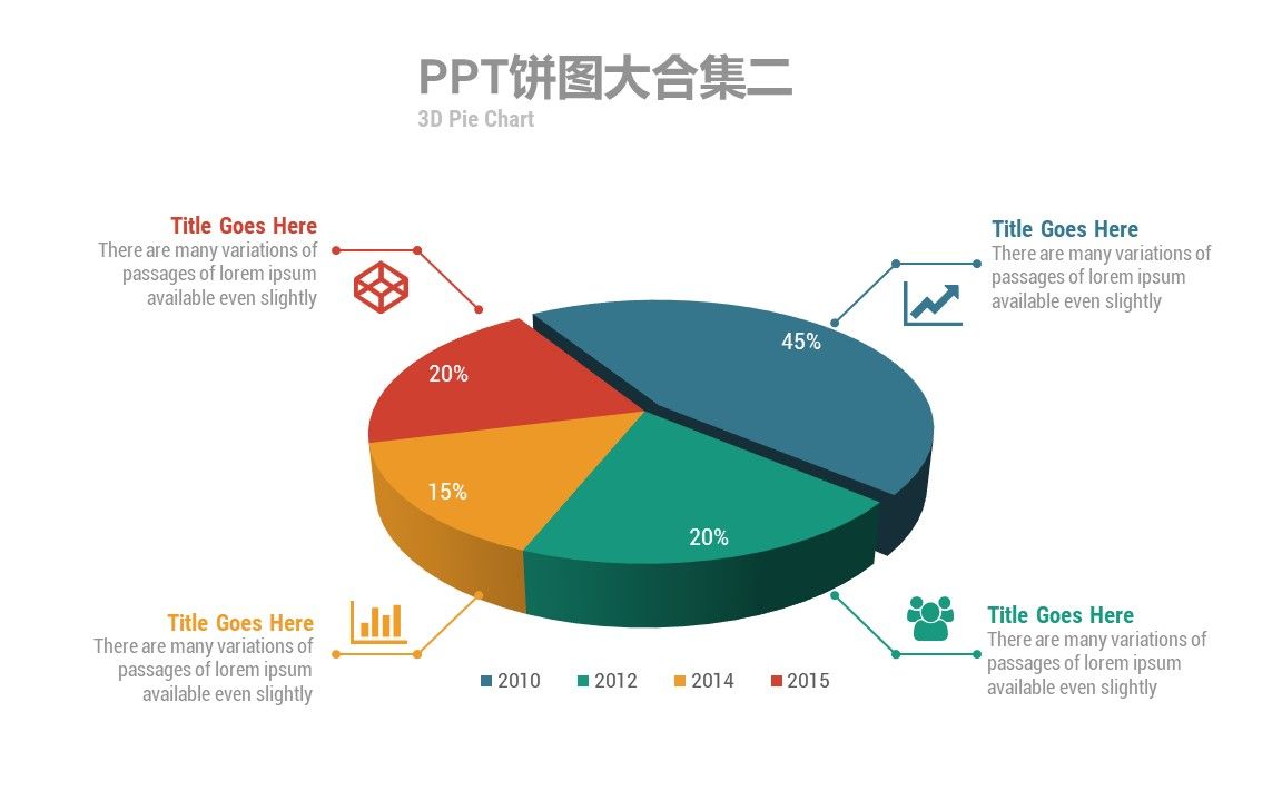 PPT饼图大合集2哔哩哔哩bilibili