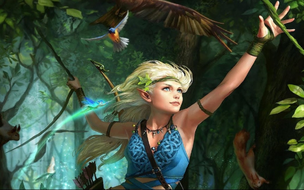 美丽的丛林音乐丛林公主