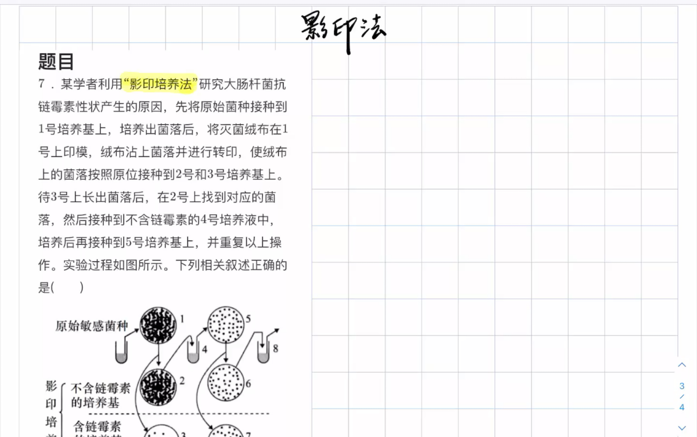 【杨贵妃的题库】平板影印法,一道题目彻底搞懂影印法哔哩哔哩bilibili