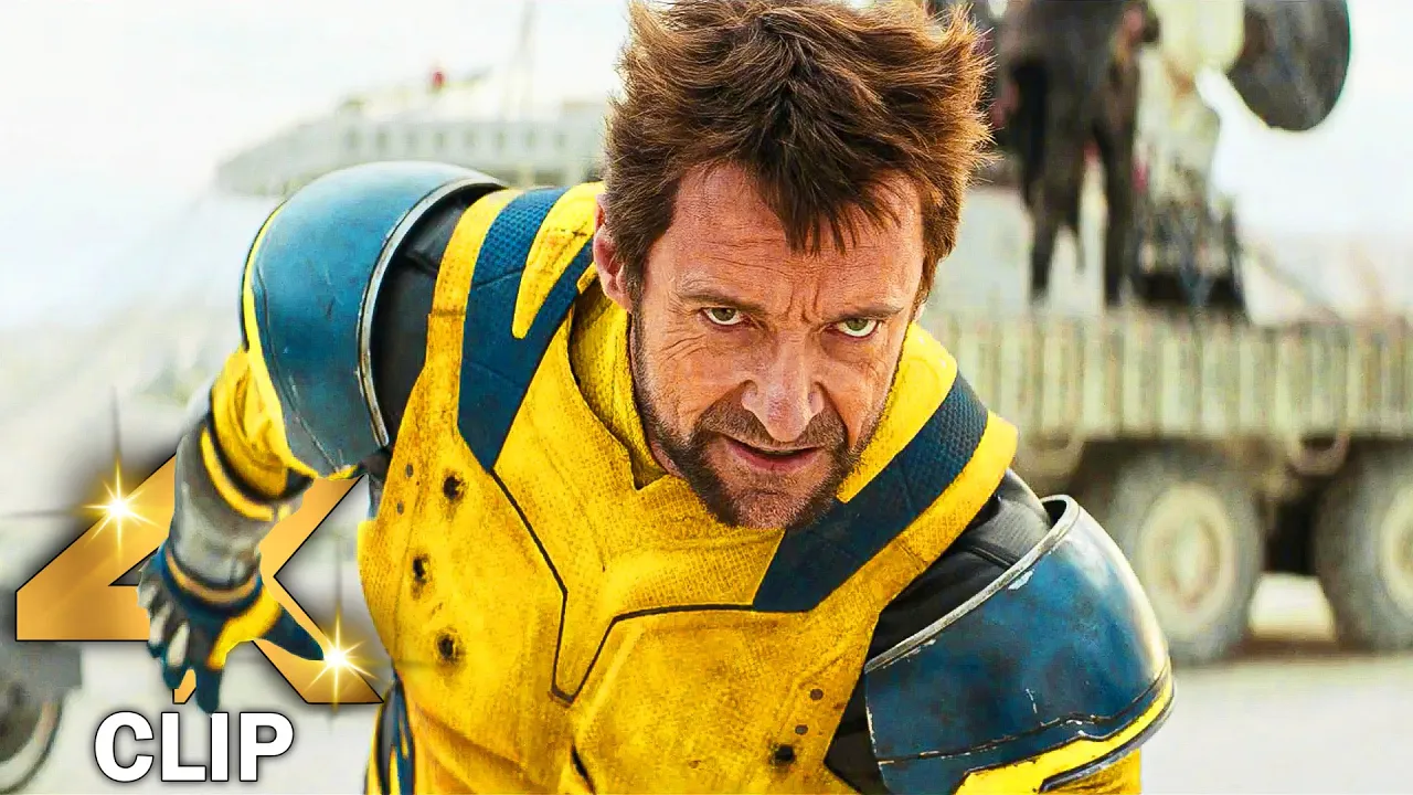 死侍Vs金刚狼战斗场景|死侍与Wolverine(2024)电影剪辑4K哔哩哔哩bilibili