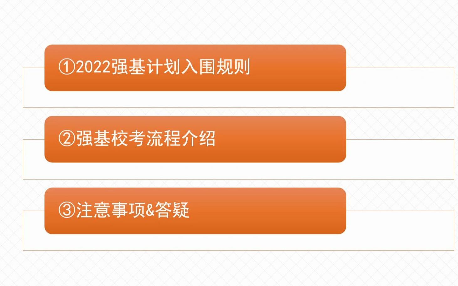 2022年强基计划校考介绍:入围规则、校考流程、校考注意事项哔哩哔哩bilibili