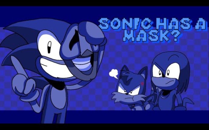 [图]if Sonic has a mask all the time？